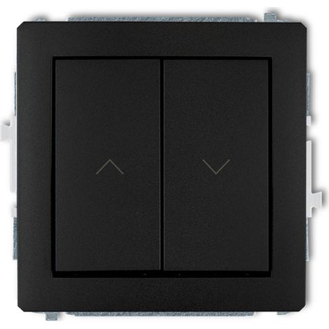 Conector para persiana Deco negro mate 12DWP-8