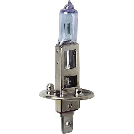12V Lampada alogena Xenon - H1 - 55W - P14,5s - 2 pz  - Scatola Plast. (1/4)