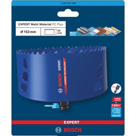 Bosch EXPERT Lochsäge Multi Material Power Change Plus, 152 x 60 mm