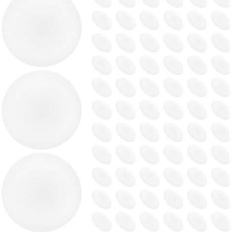 Cache-vis décoratifs pour meubles, lot de 100, en plastique ABS, autotaraudeurs, accessoires (1/5)