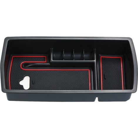 Caja de almacenamiento para el reposabrazos central del coche, organizador de la consola central, bandeja de almacenamiento de repuesto para Peugeot 3008 GT 2016-2019 (1/5)