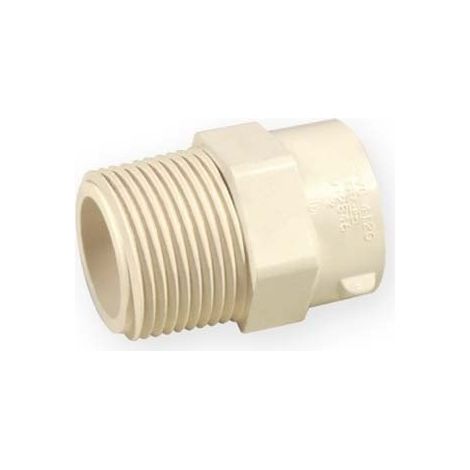 Nipplo filettato maschio/femmina in PVC-C da 2"