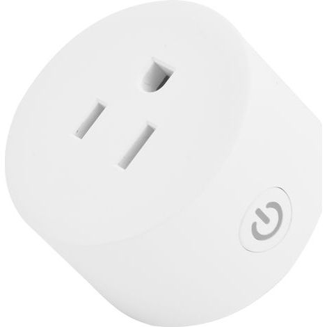 Mini prise connectée WiFi, prise intelligente compatible APP, minuterie télécommandée, 100-240V, prise US. (1/5)