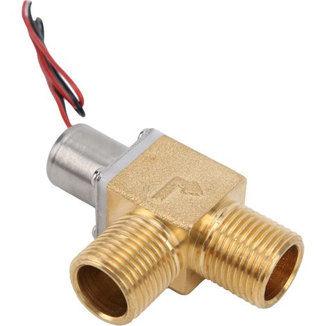 Électrovanne métallique pour eau, normalement fermée, remplacement G1/2, DC 4,5V (1/5)