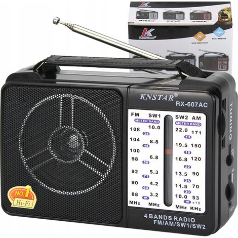Küchenradio, batteriebetrieben, netzbetrieben, UKW/MW, USB, tragbar, 230-V-Antenne (1/5)