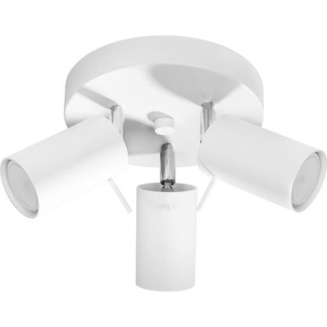 Anneau de suspension 3 GU10 blanc Sollux SL.1015 (1/5)