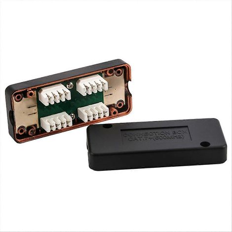 Boîtier de jonction RJ45 CAT7, adaptateur réseau, câble Ethernet LAN 600 MHz, adaptateur de connexion LSA, rallonge RJ45 (1/5)