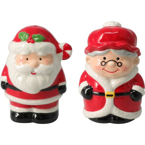 Weihnachtsgewürzset, Weihnachtsmann und Weihnachtsfrau