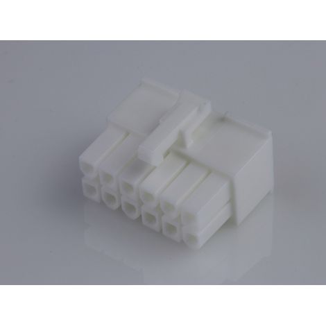 Molex Buchsengehäuse-Kabel Polzahl Gesamt 12 Rastermaß: 4.2 mm 39012125 1 St. Bag