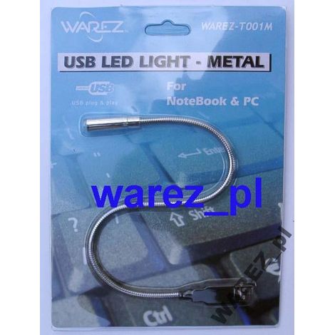 Lampe USB pour ordinateur portable et PC - métal