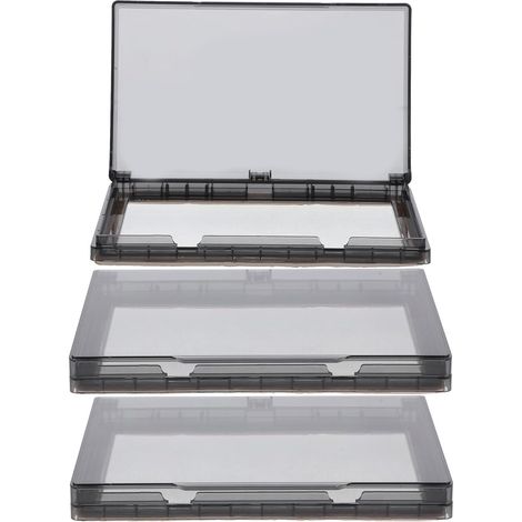 Lot De 3 Cache-Prises Extérieures - Protection Pour Prises Électriques Extérieures - Boîtier De Protection Pour Installations Électriques - Abs Noir (1/5)