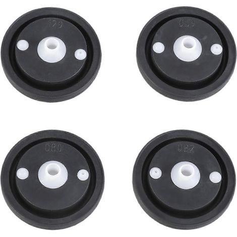 Lot de 4 joints à membrane pour vannes de chasse d'eau à capteur, conçus pour prévenir les fuites et assurer une longue durée de vie dans les toilettes publiques. (1/5)