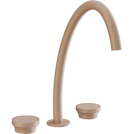 Gessi Origini Mélangeur 3 trous pour lavabo, version haute, sans
