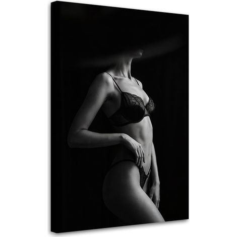 Quadro su tela, Donna in biancheria intima - 40x60 (1/3)