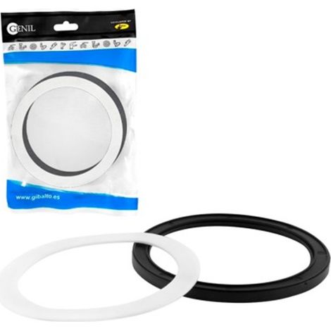 Kit de joints pour vanne à panier Ø114 mm/110 mm Blanc/Noir (1/5)