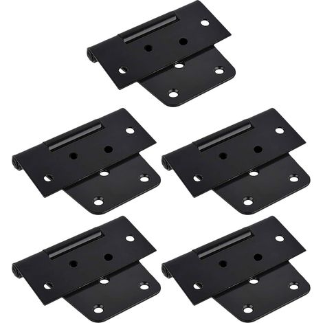 5 Pcs Charnières de Portail de Clôture en Bois (1/5)