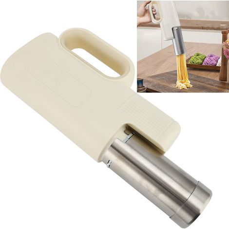 Máquina portátil inalámbrica 5 en 1 para hacer pasta: espaguetis, ramen y fideos acero inoxidable 304 recargable por USB batería de 2000 mAh capacidad de 1448 g. (1/5)