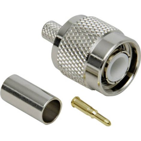 Connecteur TNC mâle, droit à sertir BKL Electronic 0405005/D 50 Ω 1 pc(s)