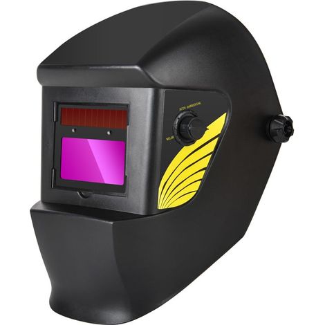 Casco per saldatura automatico, casco per saldatura solare con oscuramento automatico, casco per saldatura ad ampia visuale (1/5)