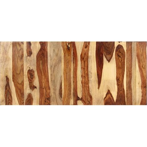 Dessus de table, Plateau De Table 140x60x(2,5-2,7) cm Bois solide LKF67514 (1/5)