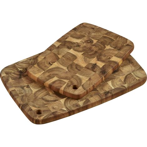 Ensemble de 2 planches à découper KESPER, en bois. (1/4)