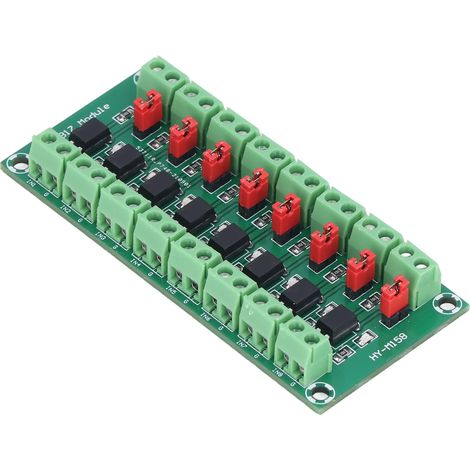 Carte d'isolation photovoltaïque 8 voies, module optocoupleur isolé 817, 3.6‑30V (1/5)