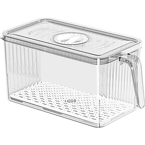 Bac de rangement transparent pour réfrigérateur (1/5)