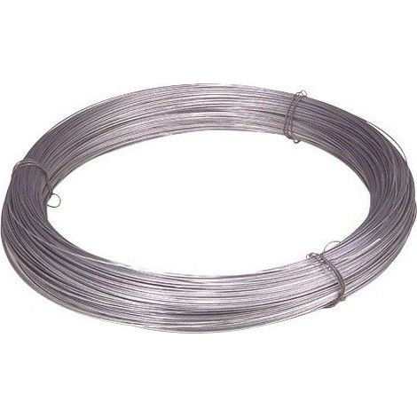 Galvanisierte Drahtrolle 5 kg. Nr. 18 - 3,4 mm