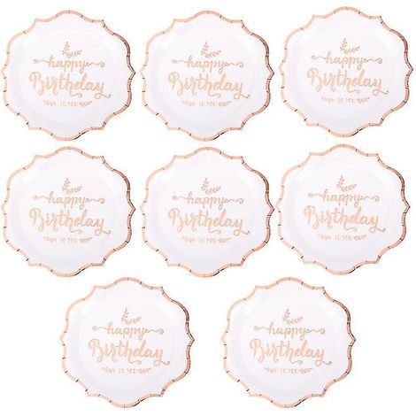 Assiettes en papier pour usage domestique (1/3)