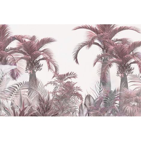 Papier peint panoramique - Forêt Tropicale - 130 cm x 85 cm (1/2)