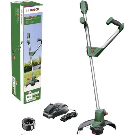 Bosch Akku Rasentrimmer UniversalGrassCut 18V-26 (1 Akku, 18 Volt System, 6m Fadenspule, SchnittØ 26 cm) (1/10)
