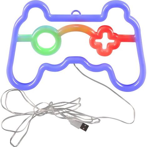 Lampada decorativa - neon PAD USB A + alimentata a batteria 327161 (1/5)