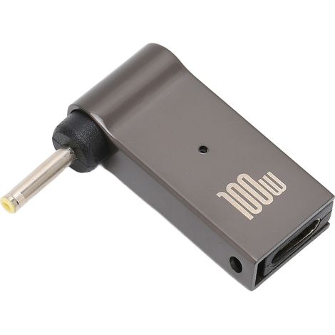 Adaptateur PD 100W pour Lenovo USB-C Femelle vers Mâle Coque en Alliage d'Aluminium Compact pour Maison Bureau (1/5)