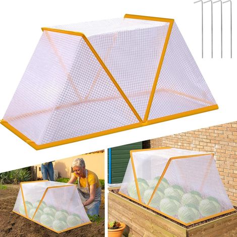 Tente de protection pliable pour plantes, outils de jardinage pour protéger les légumes, les fruits et les fleurs, lot de 4. (1/5)