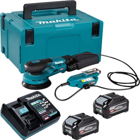 Lijadora rotorbital sin cable Makita BO 001 CGZ 40 V máx. 125 mm 5,0 mm carrera Sin escobillas Solo - sin batería, sin cargador (1/5)