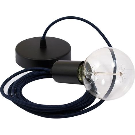 Lámpara colgante Creative-cables rm20 cable textil cobre 2m (1/3)