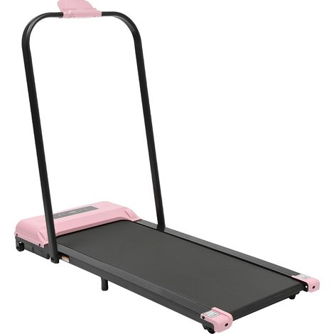 Tapis de course électrique pliable, moteur silencieux, vitesse réglable 1-6 km/h (1/2)