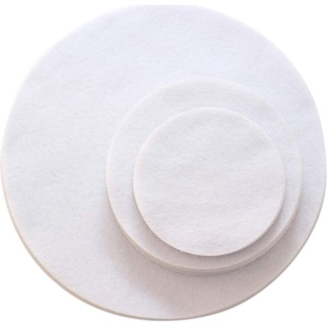 Juego de 48 separadores de fieltro suave para platos, que protegen la vajilla de arañazos, aptos para porcelana, cristal y otros utensilios de cocina. Accesorios de cocina. (1/5)