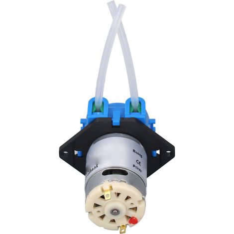 Pompe péristaltique miniature 5W 24V 60ml/min pour aquarium, laboratoire et dosage de liquides (1/5)