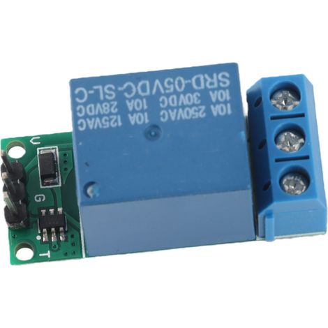Module relais à bascule bistable 1 canal 5 V CC avec verrouillage automatique et déclenchement par impulsion basse. (1/5)