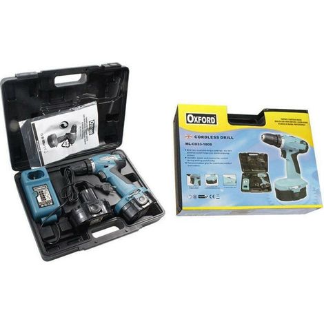Trapano Ventilateur Double Batterie 18v Rechargeable Réversible