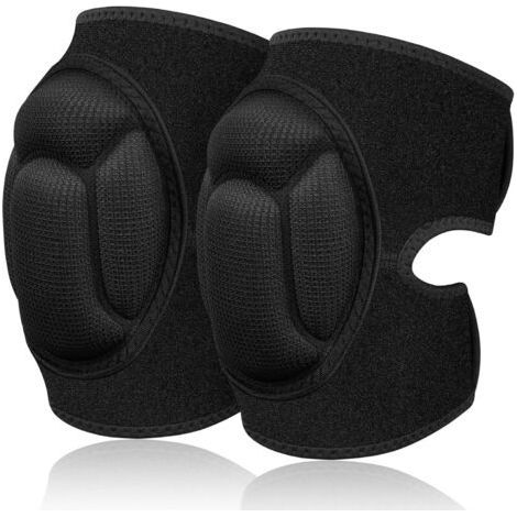 Genouillères de Protection, 1 Paire Genouillère Travail Avec 20MM Mousse Coussin, Genouillère Sport pour Jardinage Jogging Travaux-L (1/5)