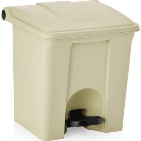 Poubelle à pédale en Polypropylène 45 litres L 400 mm l 380 mm H 600 mm - Was Germany