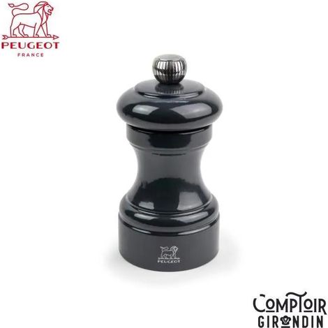 Peugeot Bistrorama molinillo de sal gris pizarra 10 cm (1/3)