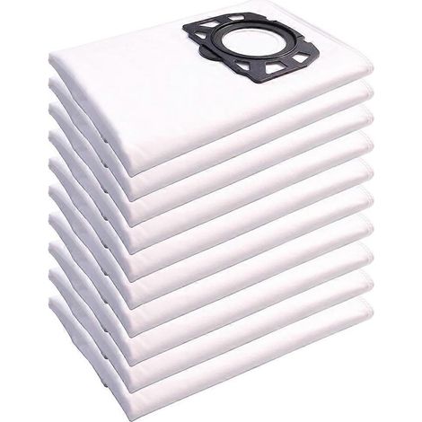 10pcs Aspirateur Sac à poussière pour Karcher WD4 WD5 WD6 WD5P WD6P MV4 MV5 MV6 Aspirateur de remplacement Bag (1/5)