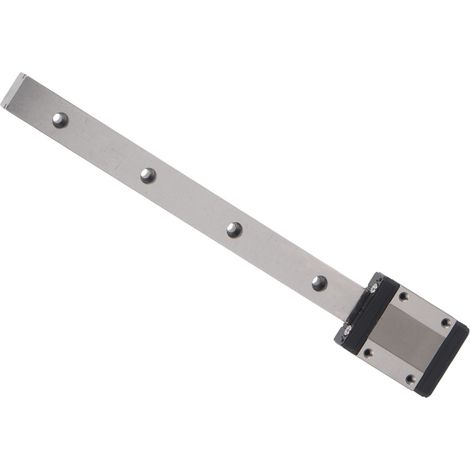 Rail de guidage linéaire MGN15 200mm pour machines CNC et systèmes automatisés.