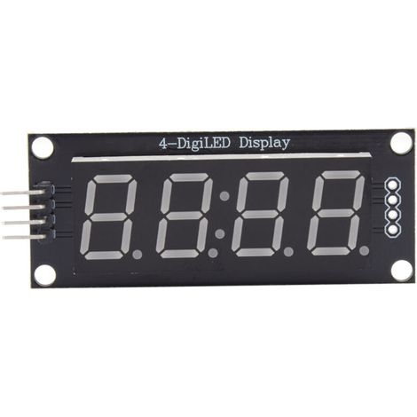 TM1637 4-stellige 7-Segment-LED-Röhre für Arduino – Digitalanzeige mit TM1637-Bibliothek.h (1/5)