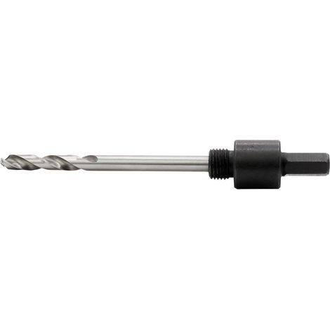 Lochsägenhalter universal mit Zentrierbohrer für 14-30 mm (1/2)