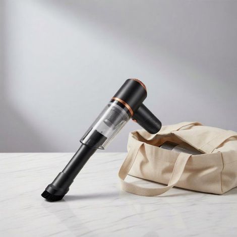 Aspirateur de voiture, Aspiration et soufflage Moteur sans balais Modèle renforcé 1200 mAh, Usage voiture et maison (1/4)