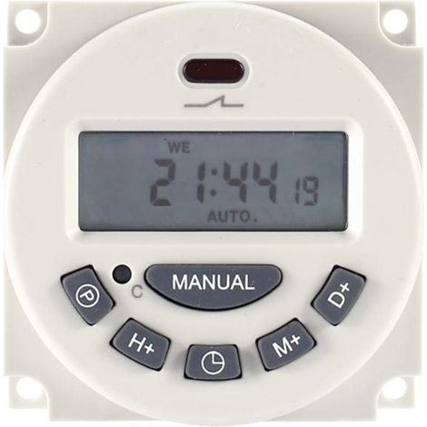 Digitale LCD-Gartenbewässerungsuhr, automatische Bewässerung, wassersparende Zeitschaltuhr, geringer Energieverbrauch (1/5)